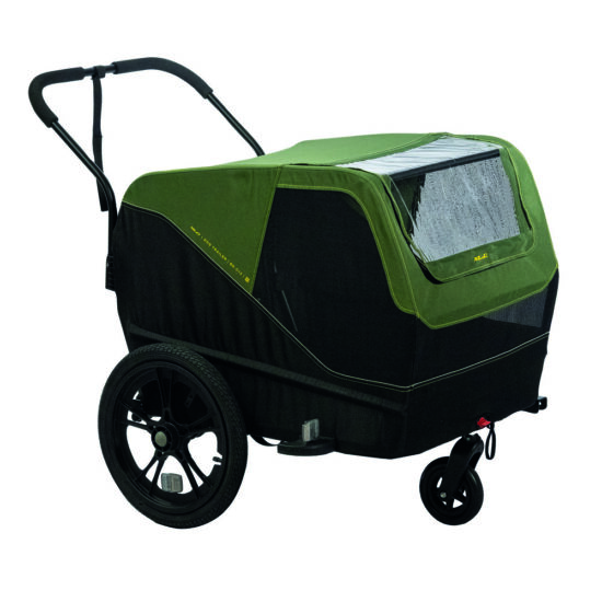 xlc-dog-hondenkar-m-groen-zwart-2 xlc-dog-hondenkar-m-groen-zwart-2