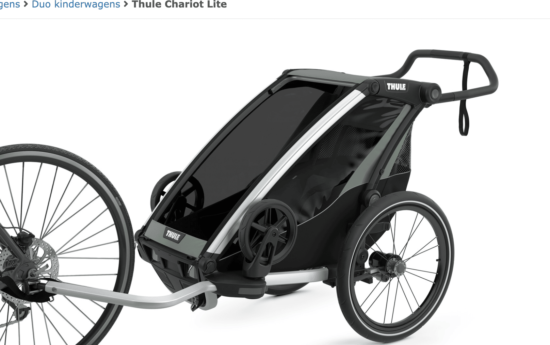 Thule Chariot Lite 1 - Fietskar.nl Uw specialist showroom!