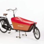 Dekzeil cargobike long rood