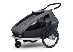 croozer-kid-keeke-tweezits-berggrijs-fietskar.nl-1