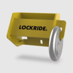 Lockrid geel slot voorkant