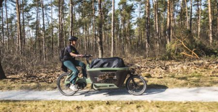 Met de Elektrische Bakfiets op Vakantie