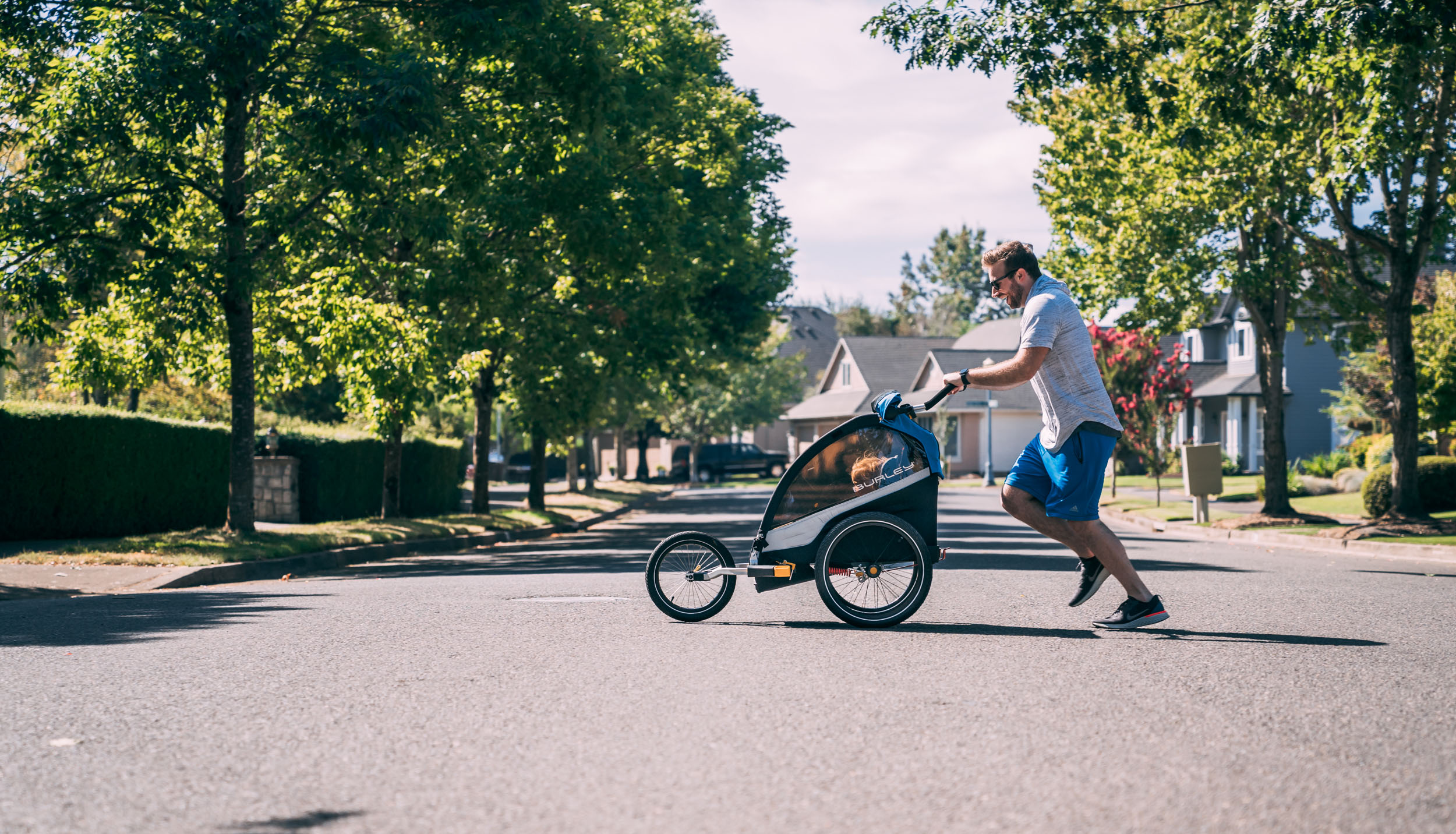 Burley 2-Wheel Stroller Kit for D'Lite, Solo, Encore, Cub Bike Trailer