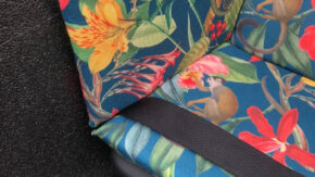 Urban Arrow bakfiets kussen voor extra bankje - jungle 3 Urban Arrow bakfiets kussen voor extra bankje - jungle 3