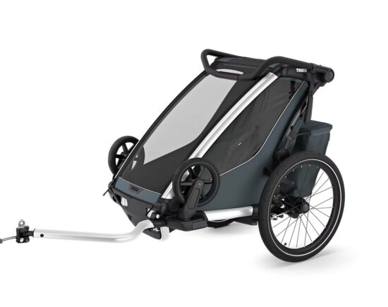 Thule-Chariot-Cross-2-éénzits-dark-slate-1