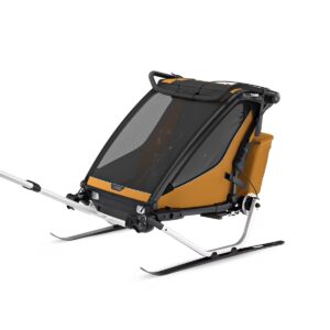 Thule-Chariot-Sport-2-dubbel-natuurlijk-goud-fietskar-6