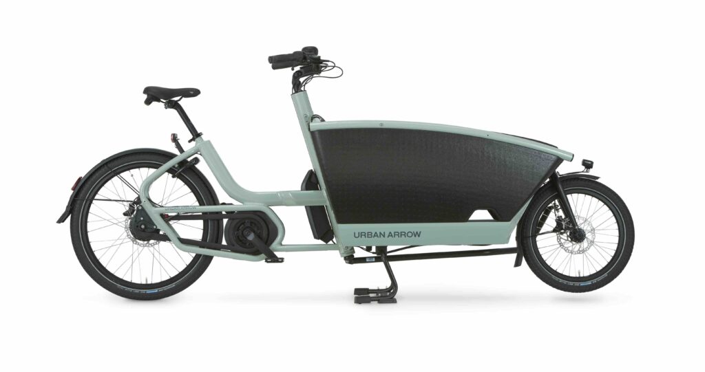 urban-arrow-family-active-plus-sage-green-fietskar.nl-1